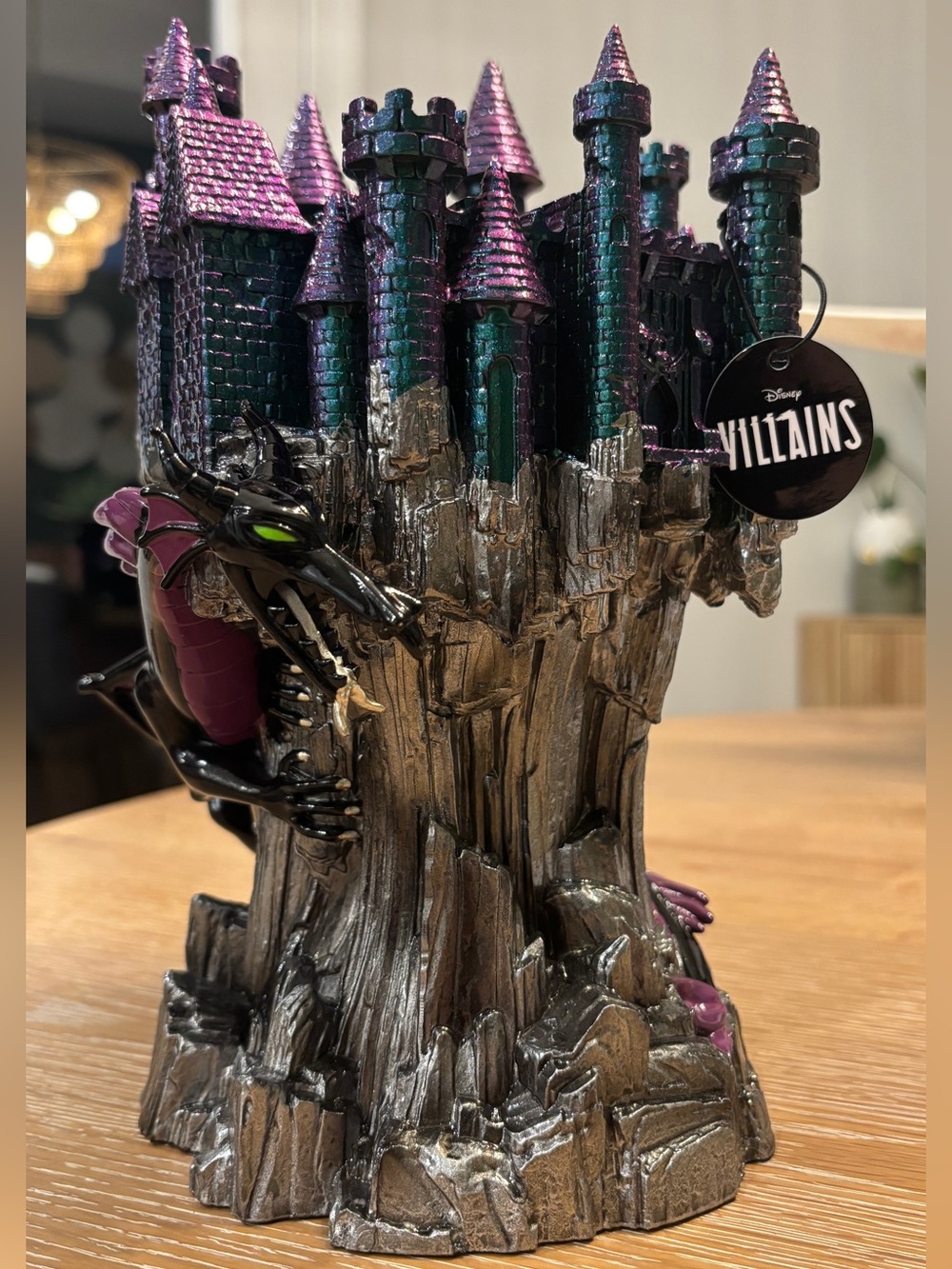 Maleficent Castle Disney Villains collab with bath and body works.